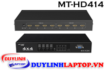 Bộ chia HDMI 4 ra 4 màn hình MT-Viki MT-HD414