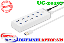 Bộ chia USB 3.0 ra 10 cổng - Hub USB 3.0 Ugreen 20297