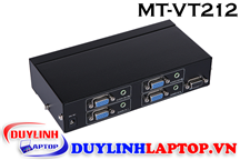 Bộ chia VGA 2 ra 2 màn hình + Audio 3.5mm MT-Viki MT-VT212