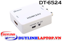 Bộ chuyển đổi HDMI to AV Mini Dtech DT-6524
