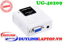 Bộ chuyển đổi HDMI to VGA + Audio 3.5mm Ugreen 40209
