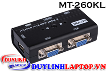 Bộ chuyển tín hiệu 2 CPU dùng 1 Màn hình KVM Switch USB MT-260KL