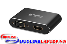 Bộ chuyển Ugreen 30963 xuất Điện thoại ra Tivi HDMI, VGA chuẩn cắm Lightning, Micro USB