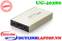 Bộ kéo dài HDMI In 120M qua cáp mạng LAN (RJ45) Ugreen 40280