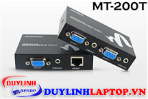 Bộ kéo dài VGA 200M qua cáp LAN có Audio MT-Viki MT-200T