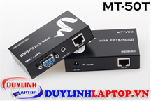 Bộ kéo dài VGA 50M qua cáp LAN có Audio MT-Viki MT-50T