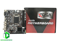 Bo mạch chủ KGiGa H61 Socket 1155 hỗ trợ RAM DDR3 (Max 16GB) có cổng HDMI, VGA