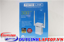 Bộ Mở Rộng Sóng Wifi Chuẩn N Totolink EX200 Tốc Độ 300Mbps
