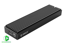 Box ổ cứng ORICO SSD ORICO M2PF-C3-BK M.2 NGFF Tốc độ 5Gbps