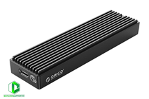 Box ổ cứng SSD ORICO M2PV-C3-BK M.2 NVME Tốc độ 10Gbps.