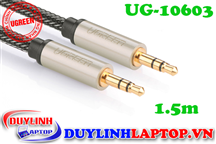 Cáp Audio 3.5mm (AUX) dài 1.5m Ugreen 10603 bọc lưới