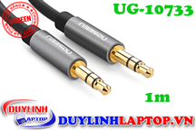 Cáp Audio 3.5mm (AUX) dài 1m Ugreen 10733 mạ vàng