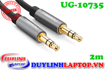 Cáp Audio 3.5mm (AUX) dài 2m Ugreen 10735 mạ vàng