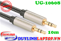 Cáp Audio 3.5mm (AUX) dài 10m Ugreen 10608 bọc lưới