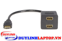 Cáp chia HDMI 1 ra 2 màn hình - HDMI 1x2