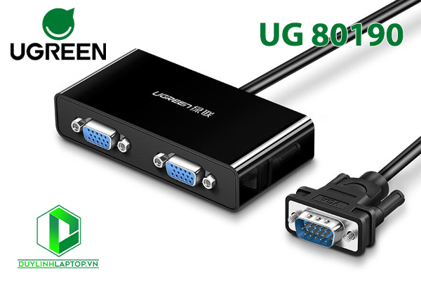 Cáp chia VGA 1 ra 2 hỗ trợ Full HD Ugreen 80190