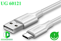 Cáp chuyển đổi USB 2.0 to USB Type C dài 1m Ugreen 60121