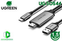 Cáp chuyển USB Type C to HDMI dài 1,5m hỗ trợ 4K2K@60Hz Ugreen 50544