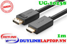 Cáp Displayport to HDMI dài 1M Ugreen 10238