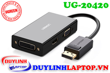 Cáp Displayport to HDMI, VGA, DVI 24+1 Ugreen 20420