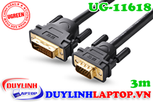 Cáp DVI 24+5 to VGA dài 3m Ugreen 11618