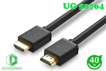 Cáp HDMI 1.4 40m Ugreen 50764 Hỗ trợ Ethernet, 4K, 2K có Chip khuếch đại