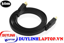 Cáp HDMI 30m dẹt mỏng hỗ trợ chuẩn 1.4v