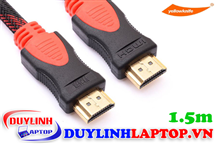 Cáp HDMI dài 1.5m bọc lưới chống nhiễu YellowKnife