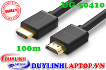 Cáp HDMI dài 100m Ugreen 50410 hỗ trợ HD, 2k, 4k