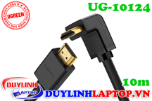 Cáp HDMI dài 10m bẻ góc lên Ugreen 10124