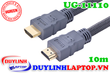 Cáp HDMI dài 10m bọc lưới chống nhiễu Ugreen 11110