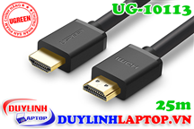 Cáp HDMI dài 25m Ugreen 10113 hỗ trợ HD, 2k, 4k