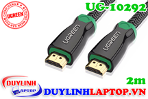 Cáp HDMI dài 2m bọc lưới chống nhiễu Ugreen 10292