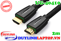 Cáp HDMI dài 2m bọc lưới chống nhiễu Ugreen 40410