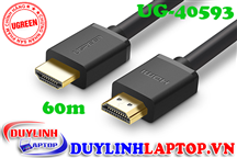 Cáp HDMI dài 60m Ugreen 40593 hỗ trợ HD, 2k, 4k