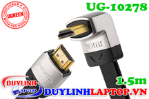 Cáp HDMI dẹt dài 1.5m bẻ góc lên Ugreen 10278