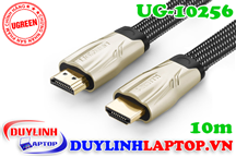 Cáp HDMI dẹt dài 10m bọc lưới chống nhiễu Ugreen 10256