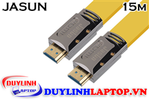 Cáp HDMI dẹt dài 15m hỗ trợ HD, 2k, 4k Chính hãng Jasun