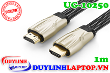 Cáp HDMI dẹt dài 1m bọc lưới chống nhiễu Ugreen 10250