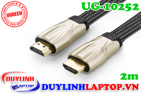 Cáp HDMI dẹt dài 2m bọc lưới chống nhiễu Ugreen 10252