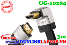 Cáp HDMI dẹt dài 3m bẻ góc xuống Ugreen 10284