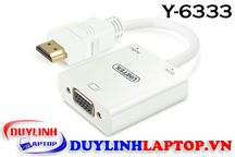 Cáp HDMI to VGA + Audio 3.5mm Unitek Y-6333