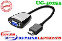 Cáp HDMI to VGA Ugreen 40253 chất lượng tốt
