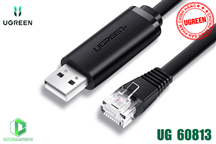 Cáp lập trình Console USB to RJ45 dài 3m Ugreen UG-60813
