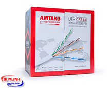 Cáp mạng AMTAKO Cat 5e 5877 chính hãng