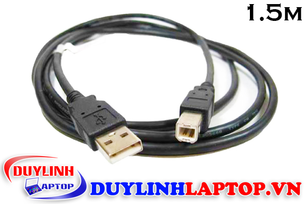 Cáp máy in USB 2.0 dài 1.5m giá rẻ chất lượng tốt