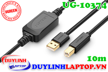 Cáp máy in USB 2.0 dài 10m có IC khuyếch đại Ugreen 10374