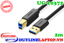 Cáp máy in, ổ cứng ngoài USB 3.0 dài 2m Ugreen 10372