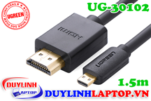 Cáp Micro HDMI to HDMI dài 1.5m Ugreen 30102