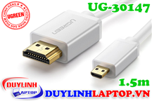 Cáp Micro HDMI to HDMI dài 1.5m vỏ nhôm Ugreen 30147